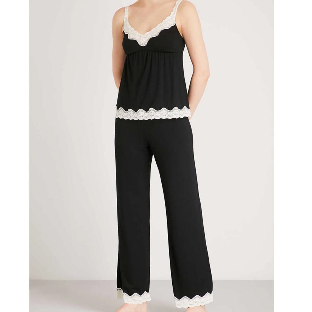 Eberjey lace pj set